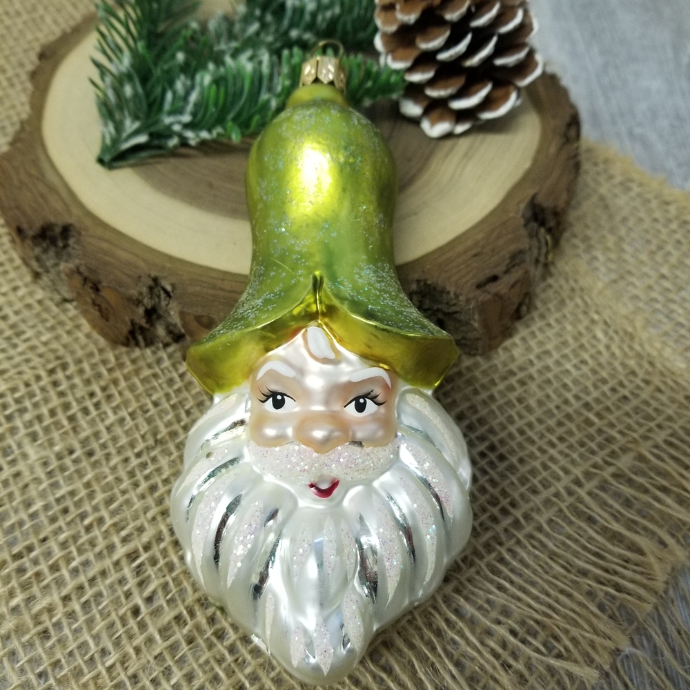 Stunning Polish Blown Glass Ornament
